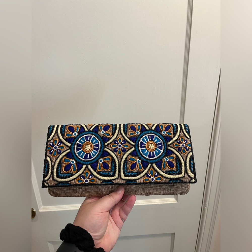 Beaded purse